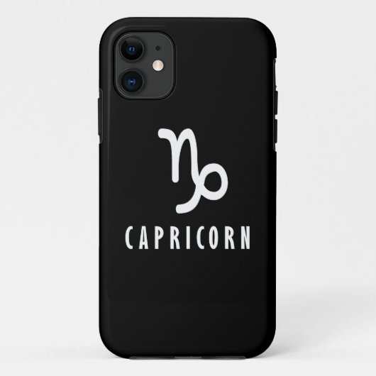 Capricorn zodiaal teken Case-Mate iPhone case (Achterkant)