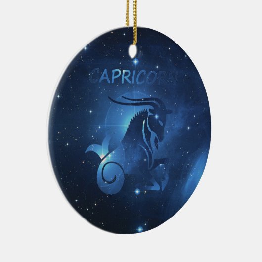 Capricorn zodiaal teken keramisch ornament (Rechts)