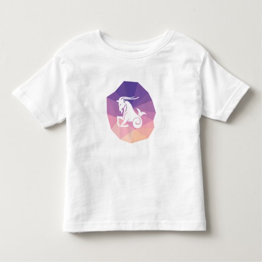 Capricorn zodiaal teken kinder shirts (Voorkant)
