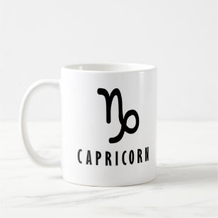 Capricorn zodiaal teken koffiemok