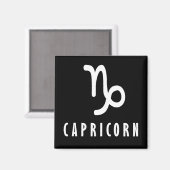 Capricorn zodiaal teken magneet (Voorkant / Achterkant)