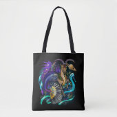 Capricorn zodiaal teken tote bag (Voorkant)