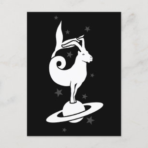 Capricorn zodiab Sign Briefkaart