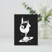 Capricorn zodiab Sign Briefkaart (Staand voorkant)
