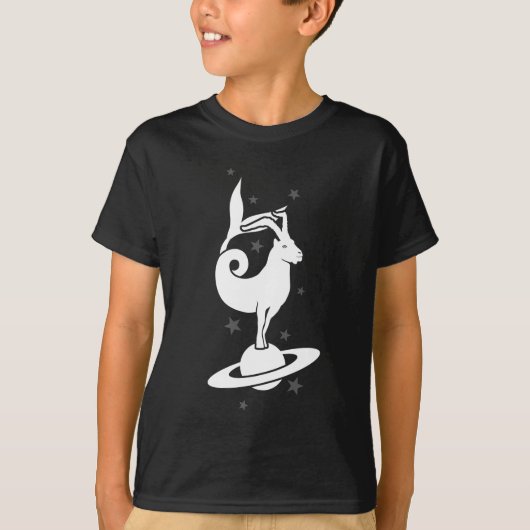 Capricorn zodiab Sign T-shirt (Voorkant)
