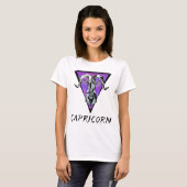 Capricorn zodiabeticum horoscope t-shirt (Voorkant volledig)