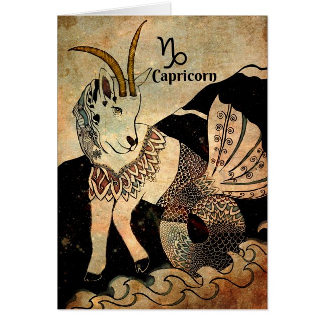 Capricorn Zodiac (Voorkant)