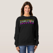 Capricorn Zodiac 90s Style Trui (Voorkant volledig)