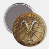 Capricorn Zodiac Astrology design Magneet (Voorkant / Achterkant)