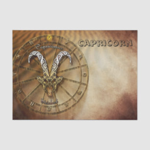 Capricorn Zodiac Astrology design Tissuepapier