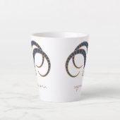 Capricorn Zodiac Boho Coffee Mok (Voorkant)