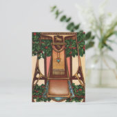 Capricorn Zodiac Briefkaart (Staand voorkant)