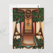 Capricorn Zodiac Briefkaart (Voorkant / Achterkant)