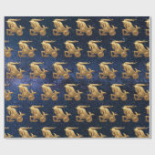 Capricorn Zodiac Cadeaupapier (Vlak)