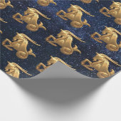 Capricorn Zodiac Cadeaupapier (Hoek)