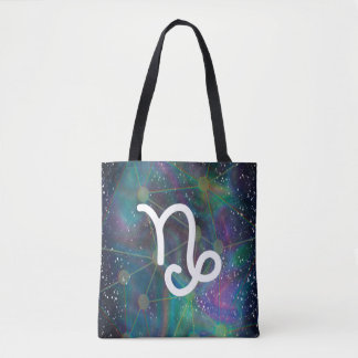 Capricorn Zodiac Canvas tas