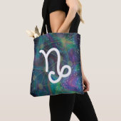 Capricorn Zodiac Canvas tas (Dichtbij)
