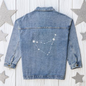 Capricorn Zodiac Constellation Denim Jacket