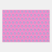 Capricorn Zodiac Coquette Hart Verjaardagstaart Inpakpapier Vel (Voorkant 3)