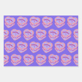 Capricorn Zodiac Coquette Hart Verjaardagstaart Inpakpapier Vel (Voorkant 2)