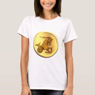 Capricorn Zodiac-dames uitgerust met T-Shirt