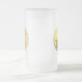 Capricorn Zodiac Frosted Beer Mok (Center)