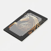 Capricorn Zodiac Gold Horse Astrology Post-it® Notes (Schuin)