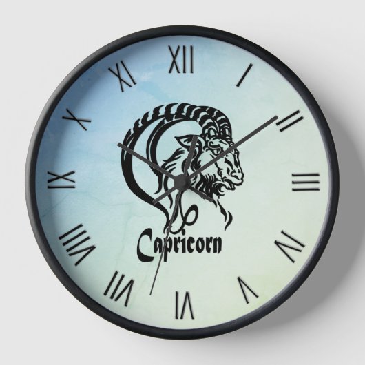 Capricorn Zodiac Misty w Roman Numeral (Voorkant)