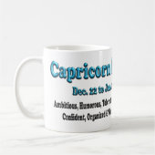 capricorn Zodiac Moederdag Coffee Mok (Links)