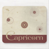 Capricorn Zodiac Mousepad Muismat (Voorkant)