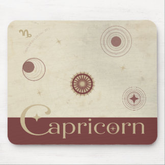 Capricorn Zodiac Mousepad Muismat