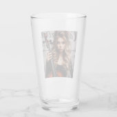 Capricorn Zodiac Musician Bass Glas (Achterkant)