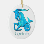 Capricorn Zodiac Orament Keramisch Ornament (Rechts)