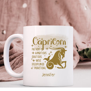 Capricorn Zodiac Personalized Traits Horoscope Koffiemok