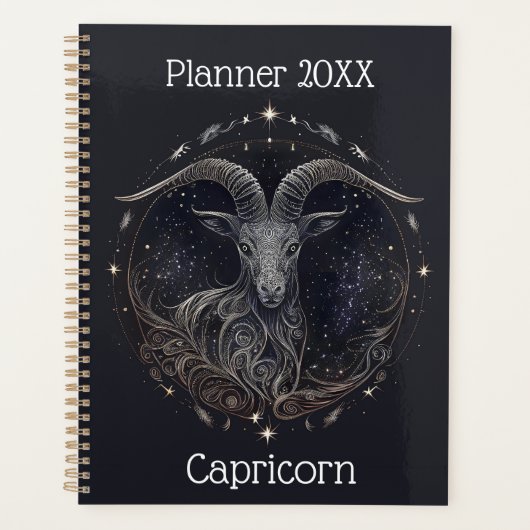 Capricorn Zodiac Planner (Voorkant)