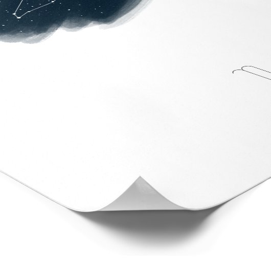 Capricorn Zodiac Poster (Hoek)