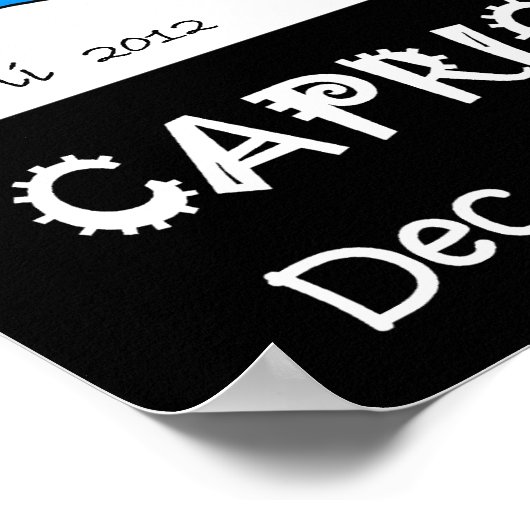 CAPRICORN - ZODIAC-POSTER POSTER (Hoek)