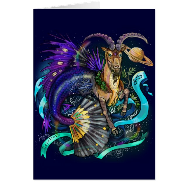 Capricorn Zodiac Sign (Voorkant)