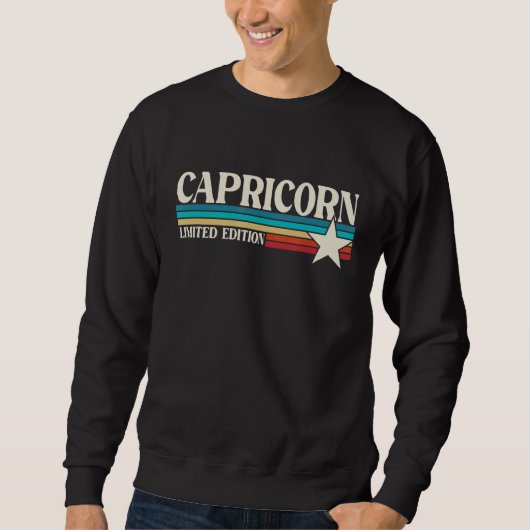 Capricorn Zodiac Sign 1 Trui (Voorkant)