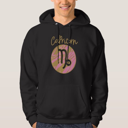 Capricorn Zodiac Sign_2 Hoodie (Voorkant)