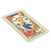 Capricorn Zodiac Sign Abstract Art  Magneet (Rechterzijde)