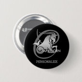 Capricorn - Zodiac Sign Button (Voorkant /achterkant)