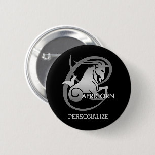 Capricorn - Zodiac Sign Button
