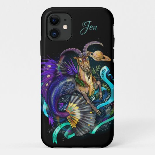 Capricorn Zodiac Sign Case-Mate iPhone Case (Achterkant)