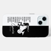 Capricorn Zodiac Sign Case-Mate iPhone Case (Achterkant (horizontaal))