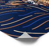 Capricorn Zodiac Sign | Digitale Zodiac-afdrukken Poster (Hoek)