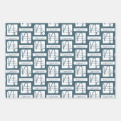 Capricorn Zodiac Sign Fun Quote Blue Text Birthday Inpakpapier Vel (Voorkant 2)