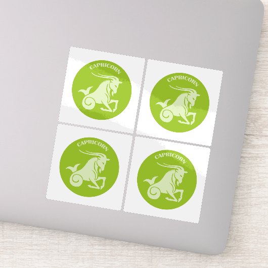 Capricorn, Zodiac Sign, Horoscope, Astrology Sticker (Detail)