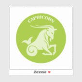 Capricorn, Zodiac Sign, Horoscope, Astrology Sticker (Vel)