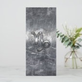 Capricorn Zodiac Sign in grunge nood style (Staand voorkant)